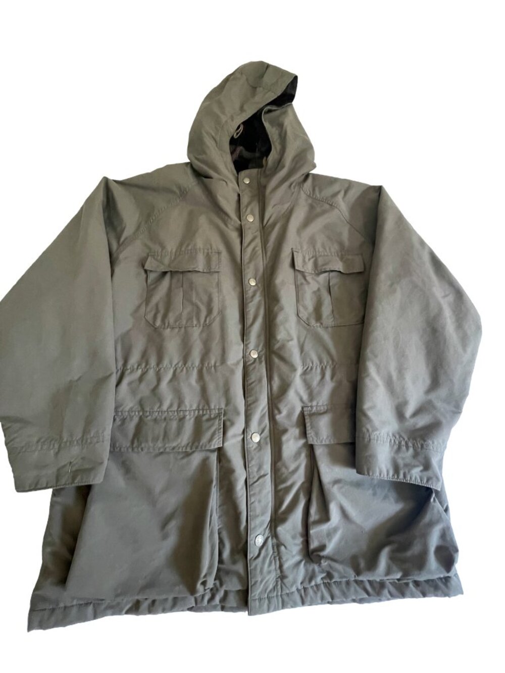 Vintage LL Bean Baxter State Parka Wool Lined Hooded Jacket